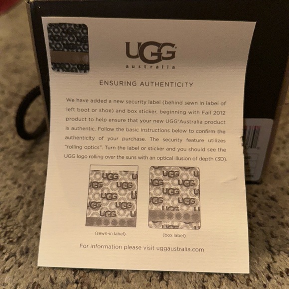 Ugg Cassie Leopard booties. Size 2/3. Gently used. Non smoking home. - Picture 3 of 6